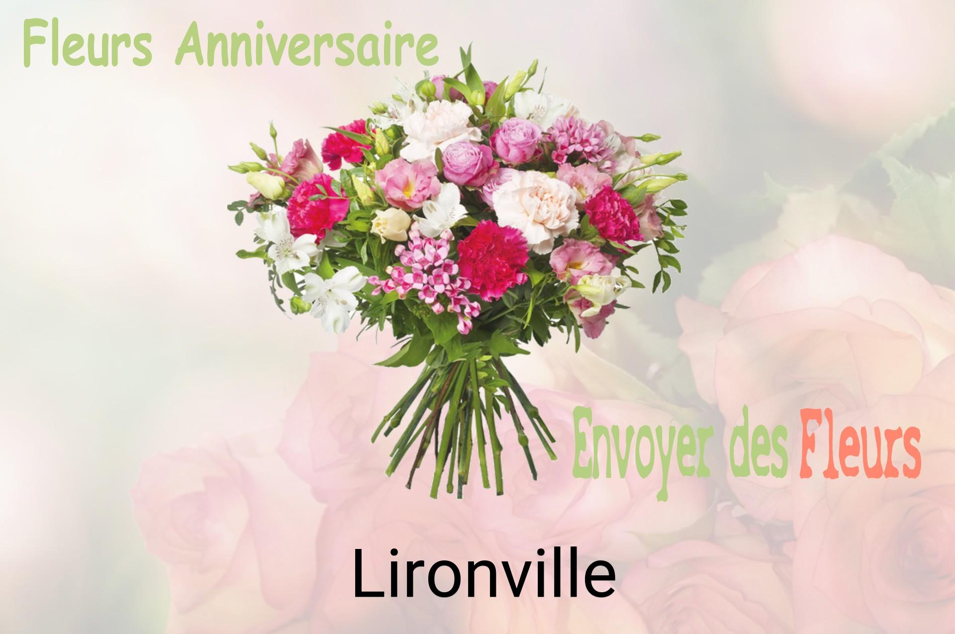 Bouquet de fleurs d’anniversaire livré à Lironville